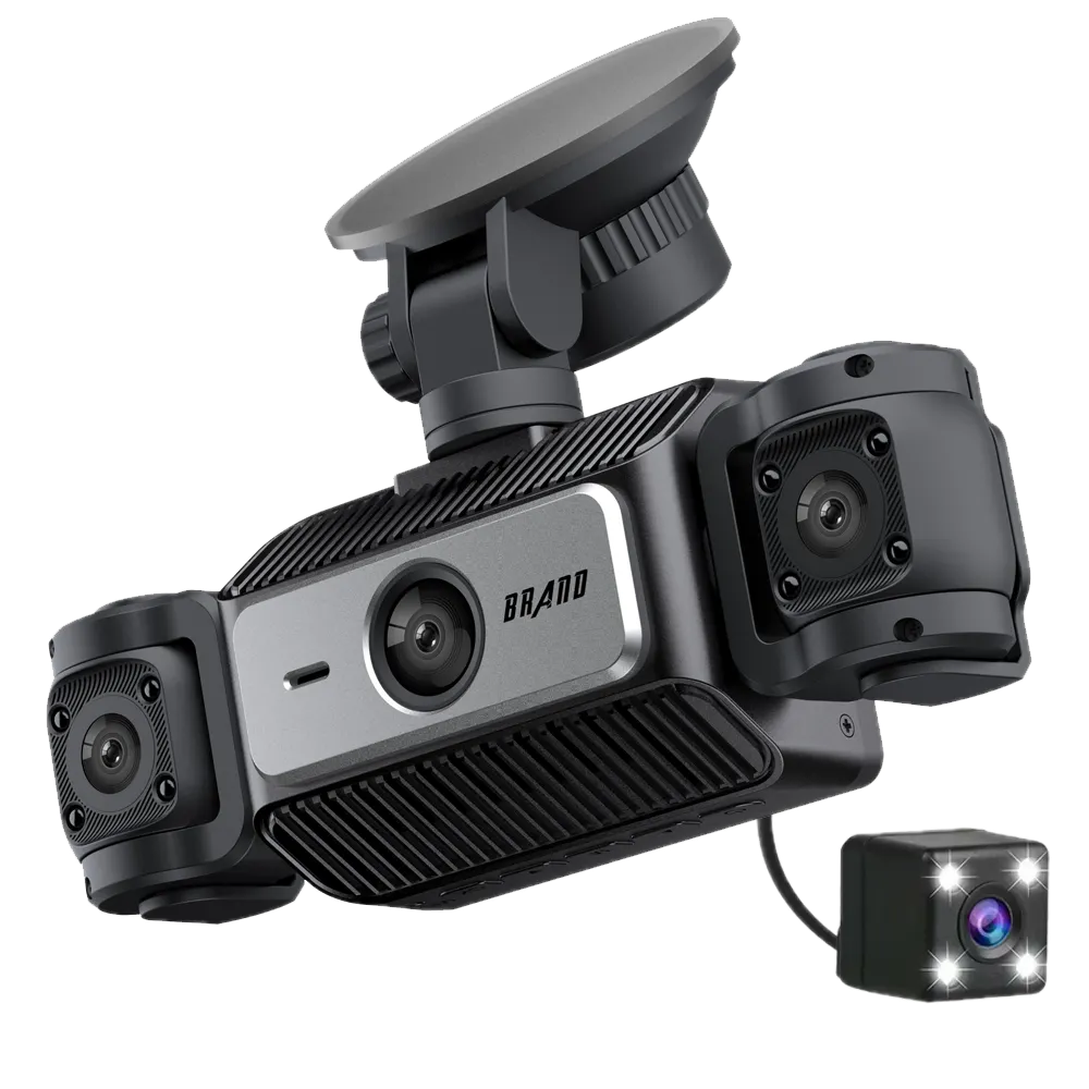 DashCam Essential - 4 lentilles HD — Vision Totale Nuit & Jour